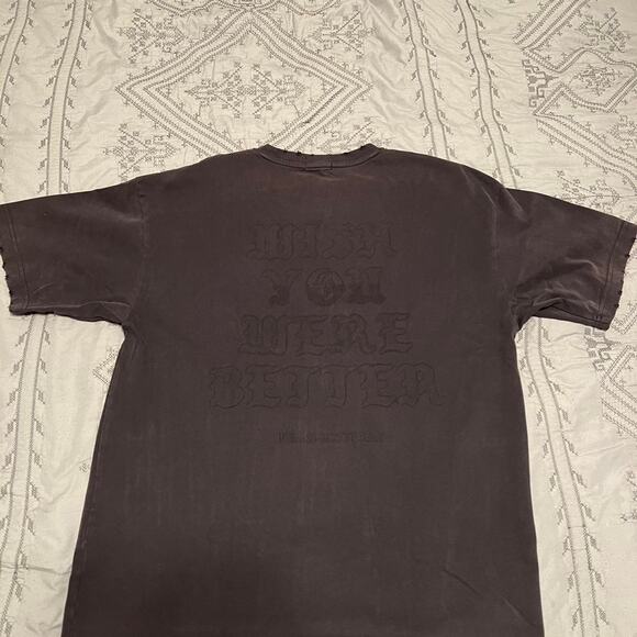 Get Better Today “wish you were here” grey shirt Large - Picture 2 of 4